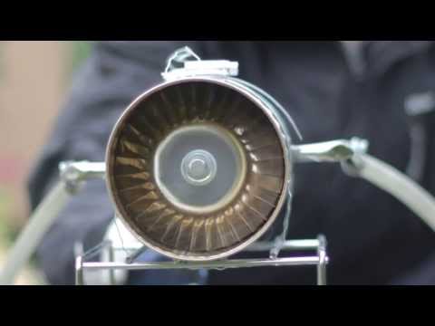 Homemade Axial Jet Engine