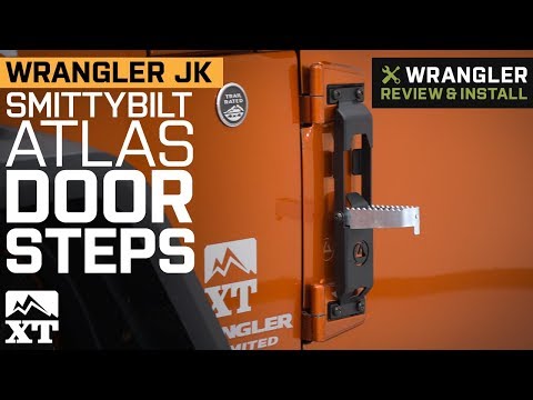 Jeep Wrangler JK Smittybilt ATLAS Door Steps (2007-2018) Review & Install
