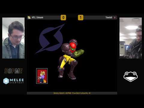 BOPME 19 - HTL | Unsure (Fox) vs Travioli (Samus) - Money Match