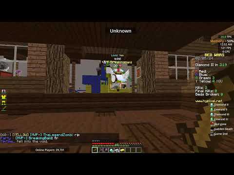 TheLegendZombie: High Ping Bedwars Madness