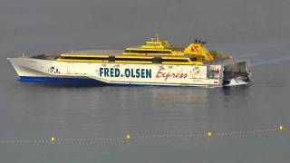 preview picture of video 'Fred.Olsen Express - Tenerife Los Cristianos (Full HD)'