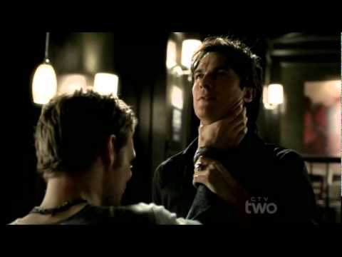 TVD/season3x03 Damon/Klaus" i'm a thrill seeker"scene