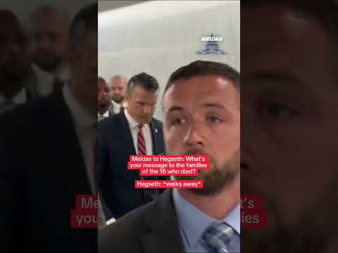 Hegseth GOES SILENT When Meidas Asks about Soldier Deaths