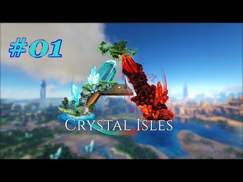 Ark Survival Evolved #01 Willkommen auf den Crystal Isles ! Der Start ! Let`s Play Deutsch HD