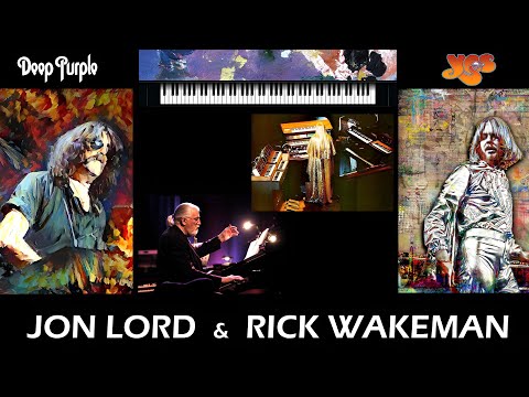 Rick Wakeman and Jon Lord on Sunflower Jam