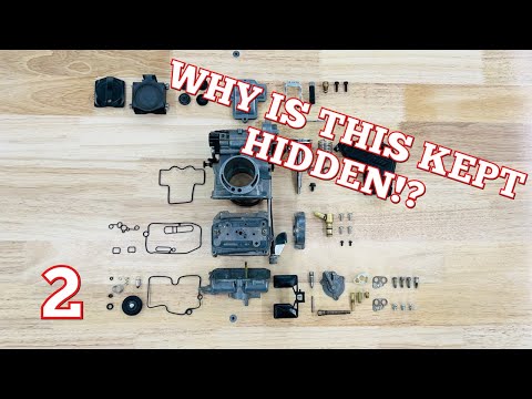 This Is NOT in the MANUAL... | FCR Carburetor Rebuild Part 2