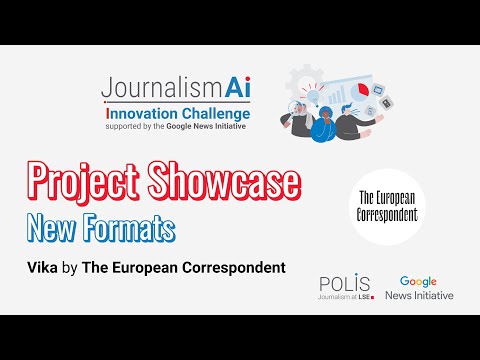 JournalismAI Innovation Challenge Project Showcase - The European Correspondent