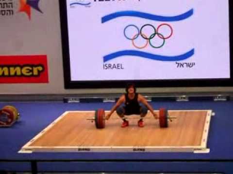 MANUSHI Redon .FRA . 94 kg Category Men. Group B .165kg Snatch 11/04/14