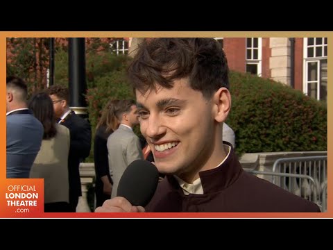Max Harwood interview on the Green Carpet | Olivier Awards 2022 with Mastercard