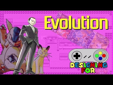 Pokémon RBY's Rocket Hideout -- Designing For Evolution