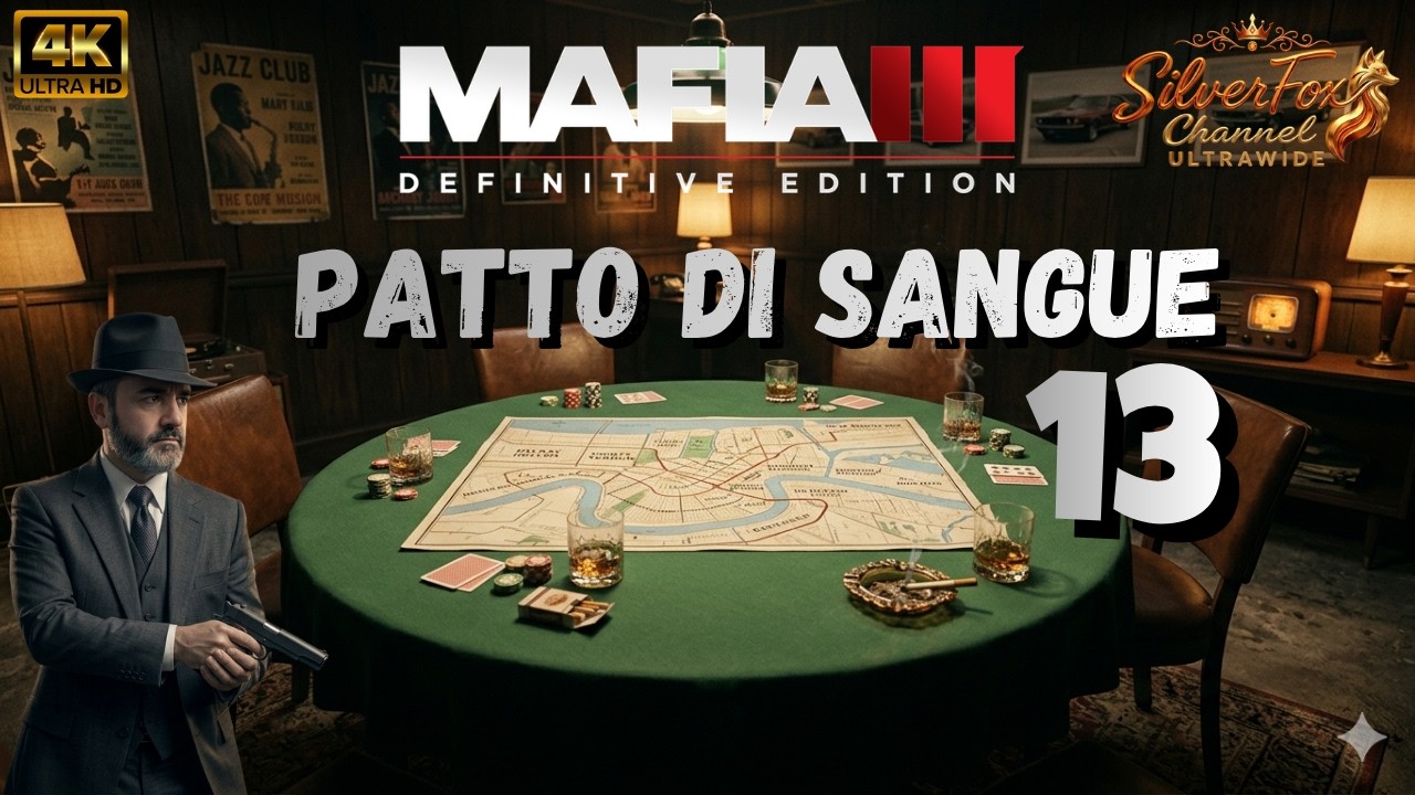 MAFIA III - 13 - PATTO DI SANGUE - GAMEPLAY ITA - PC - PS5 - WALKTHROUGH - ULTRAWIDE - 21:9 - 4K