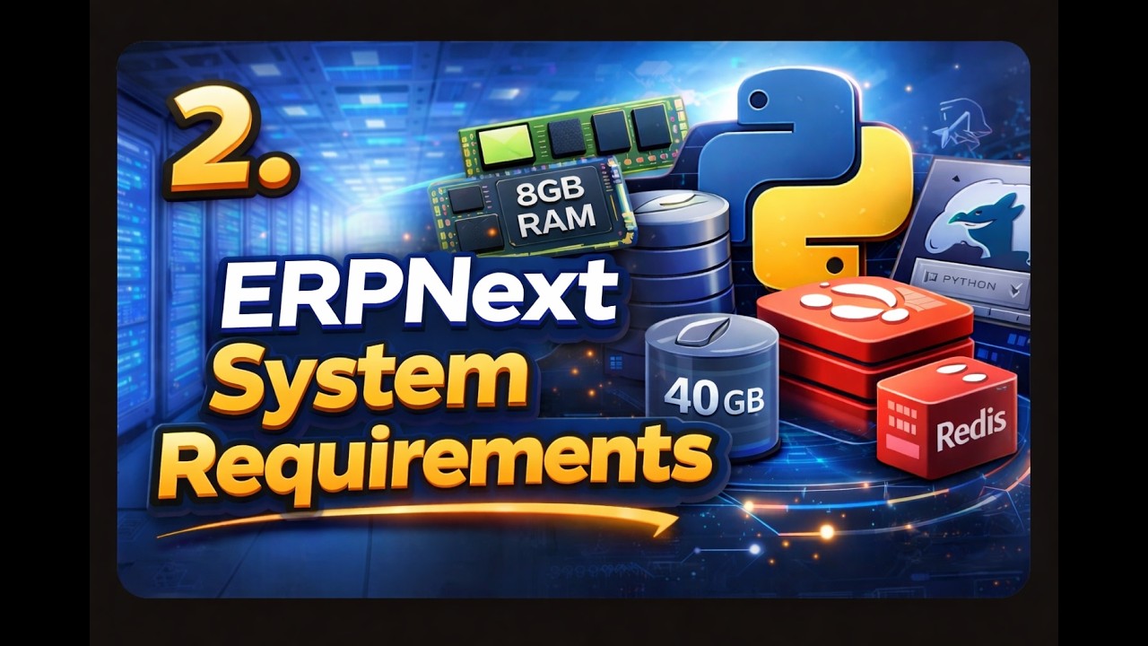ERPNext System Requirements | What You Need Before Installing ERPNext | Frappe Tutorial