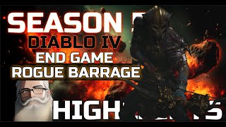 Diablo 4 Rogue T7 & T8 Gameplay - A Dash of Lilith! | Gaming Grandpa