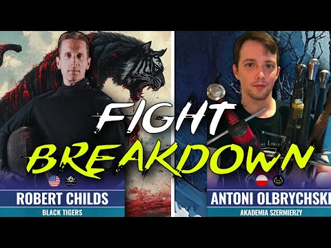 The Best longsword Fighter Vs The Best Rapier Fighter - Antoni Olbrychski (Antek) Vs Rob Childs