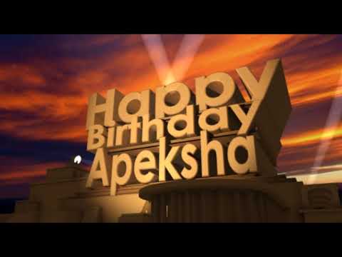 Happy Birthday Apeksha
