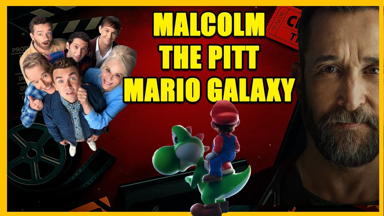 El regreso de MALCOLM, estreno de MARIO galaxy la película, final de THE PITT