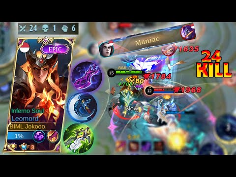LEOMORD BUILD CRITICAL SO BROKEN 🔥 BUILD TOP 1 GLOBAL LEOMORD - MLBB