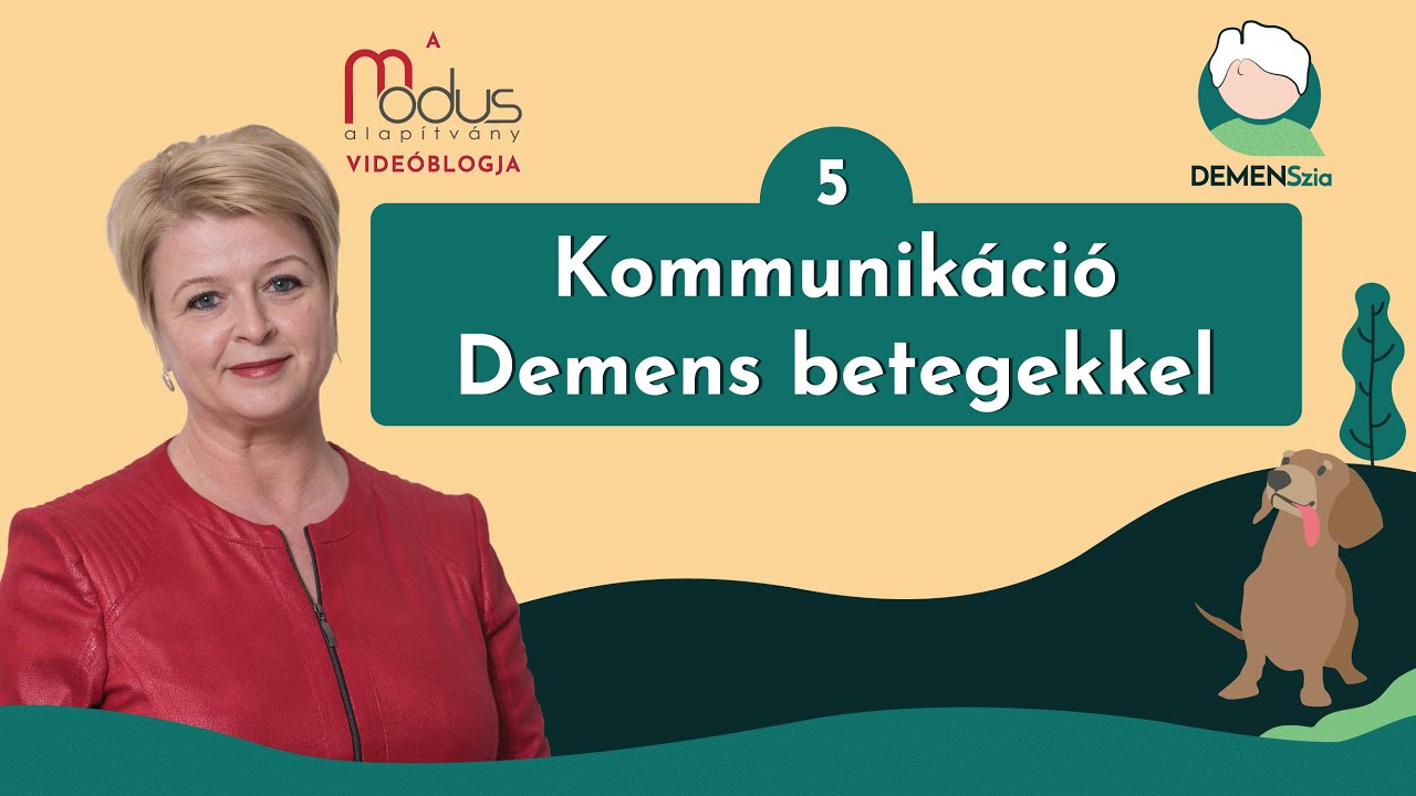 Kommunikáció demenciával élőkkel