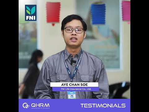 Still frame from the video QHRM