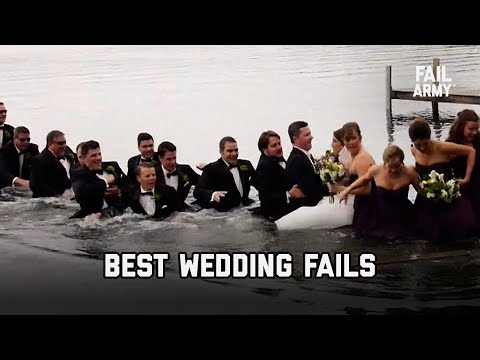 A Funny Compilation of Wedding Fails