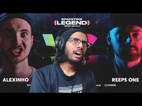 STITCH Reacts | Alexinho vs Reeps One | SPACETIME LEGENDS 2021
