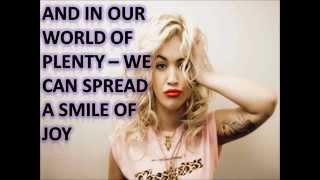 Band Aid 30 (2014) Do they know it&#39;s Christmas( Lyrics)