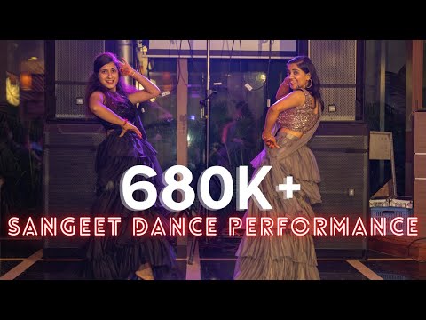 Rock N Roll Soniye, Desi Girl, Dil Chori | Sangeet Dance With Bride | Wedding Dance | Anushka Saini