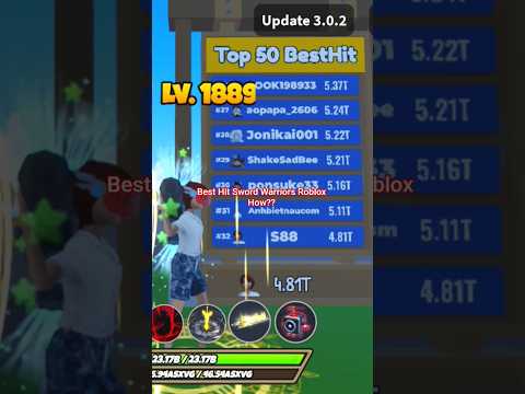 🎯 Best Hit - here's how👆 Sword Warriors Roblox ⚔️ MiaoMeoHome