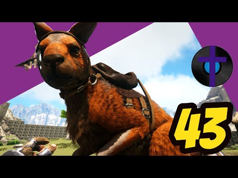 PROCOPTODON TAMING/ BASE TOUR - Ark Survival Evolved - Valguero - Ep 43