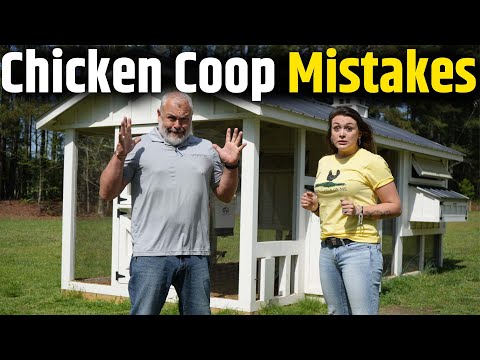 10 Chicken Coop Mistakes you DON'T want to Make !