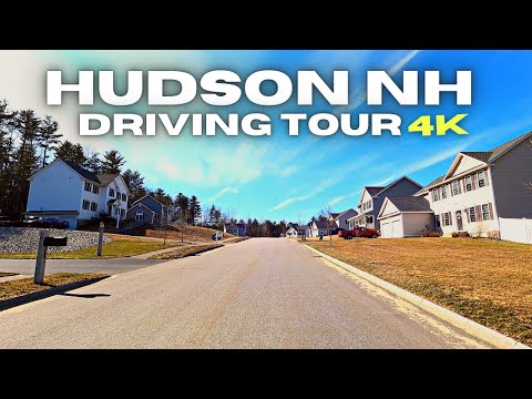 Hudson New Hampshire - 4K Driving Tour