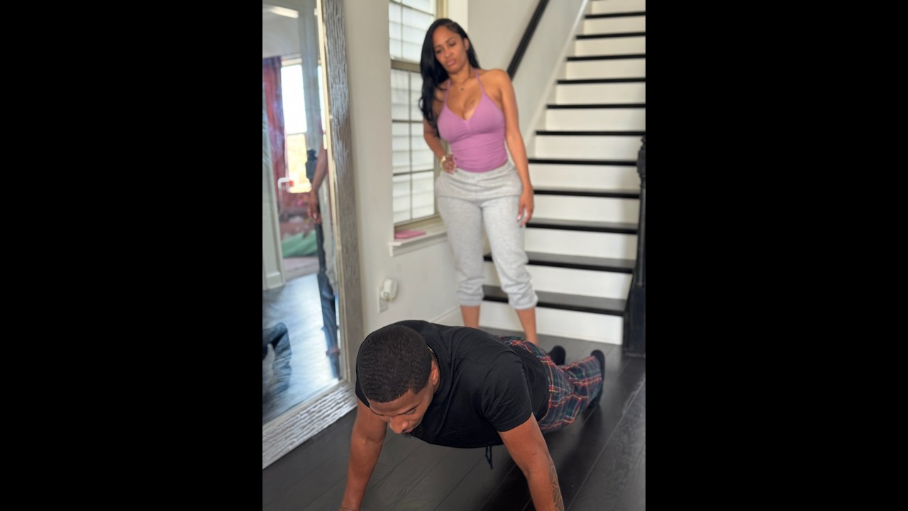 When "SmOov" turns MoMo's house into a prison gym!