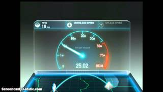 Mediacom Speedtest 150mbps