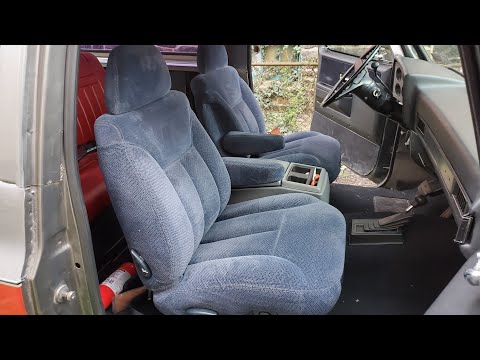 86 K5 blazer seat swap