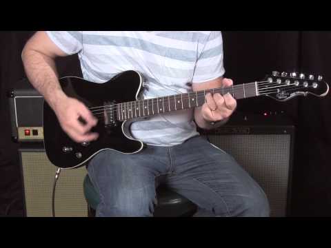 Электрогитара G&L TRIBUTE ASAT DELUXE (R; TRANS BLACK)