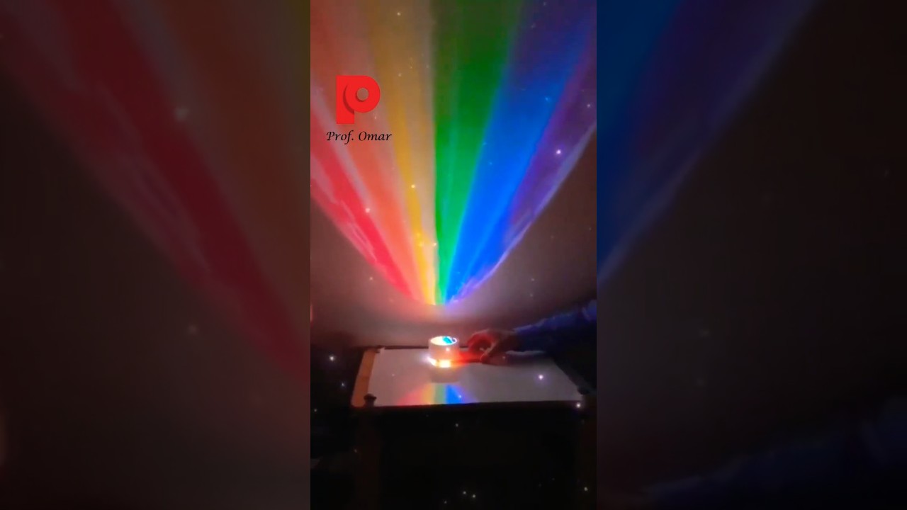 Arco iris de luces #manualidades #diy #craft