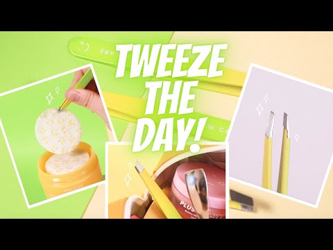 ✨How to Use Tweezers | Tweeze The Day | I Dew Care