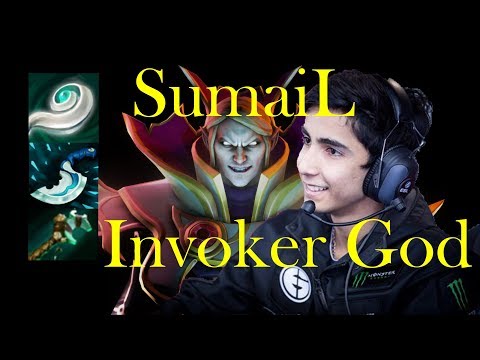 SumaiL - Invoker God - MAX Mobility Build vs Shadow Fiend - Epic Combo - Dota 2