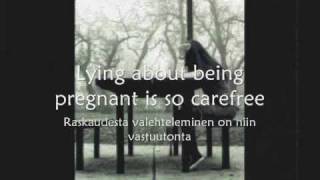 Dir en grey - Conceived sorrow (finnish and english subs)