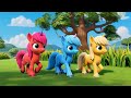 Rainbow Pony Parade Colorful Pony Song For Kids