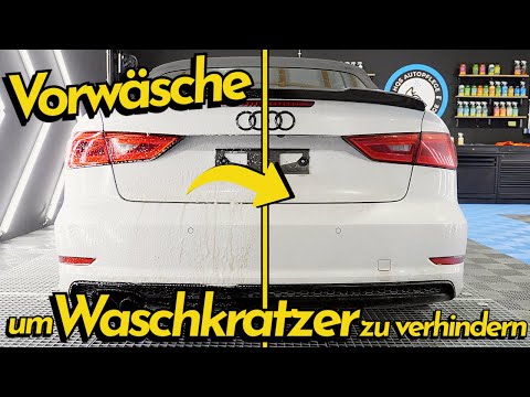 How to avoid washing scratches - Prewash with the PreWashSpray