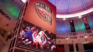 Walk Into Basketball History at the newly renovated Hall of Fame!