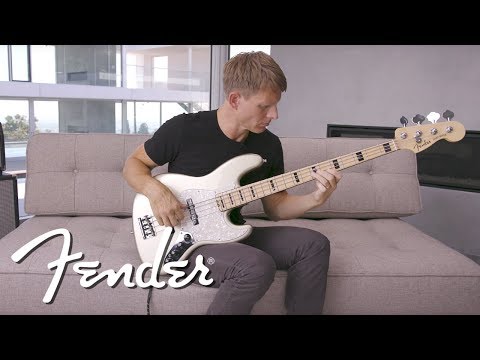 Chris Chaney Demos The Fender American Elite Jazz  & Precision Basses | American Elite | Fender