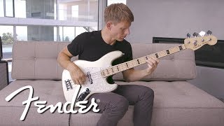 Chris Chaney Demos The Fender American Elite Jazz  & Precision Basses | American Elite | Fender