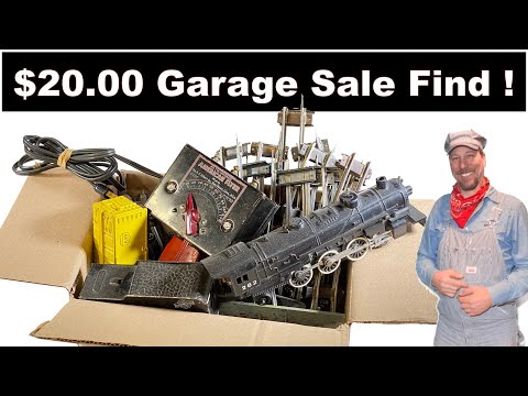 Fixing Up This 72 Year Old American Flyer Train Set.