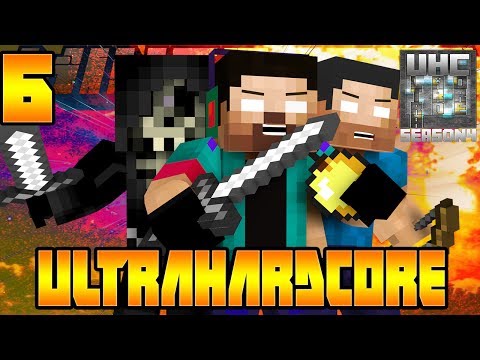 Minecraft UHC Season 4 Pt.6 (Ultra Hardcore Mod) w/NoahCraftFTW & Friends! - GETTING HUNTED!