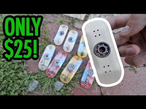 Fingerboard Fidget Spinner! Video
