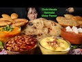 Eating Poori Butter Naan Chole Masala Ghugni Matar Paneer Big Bites Asmr Eating Mukbang
