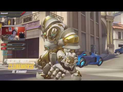 #1 WORLD RANKED REINHARDT "Cloneman16" | Overwatch MONTAGE