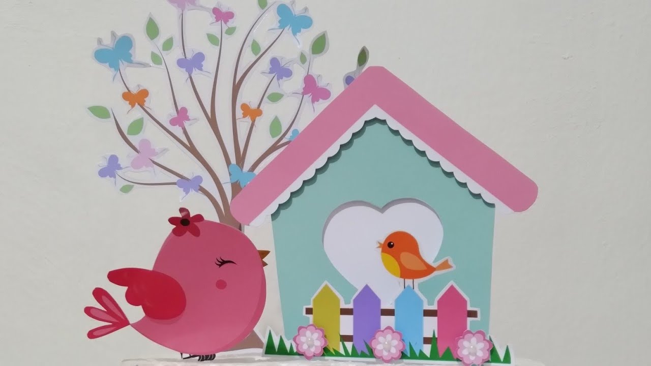 Topo de Bolo 😍 Tema Jardim Encantado